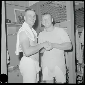 Roger Maris and Mickey Mantle