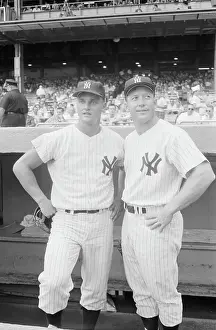 Teammate Prints: Roger Maris & Mickey Mantle Standing