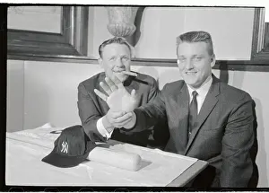 Roger Maris with Ralph Houk