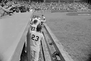 Roger Maris Smiling After Home Run