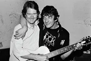 Huty25039 Prints: Roger McGuinn And Rick Danko