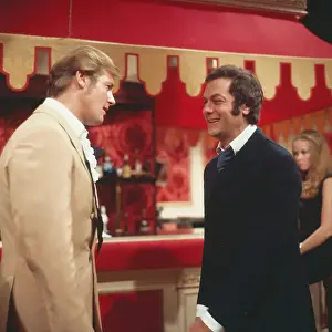 Television Set Prints: Roger Moore with Tony Curtis in The Persuaders!