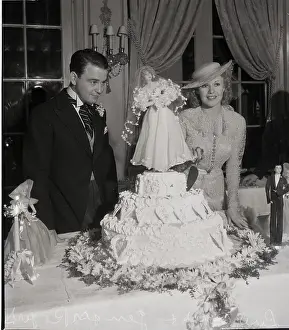Groom Prints: Rogers and Ayres With Wedding Cakes