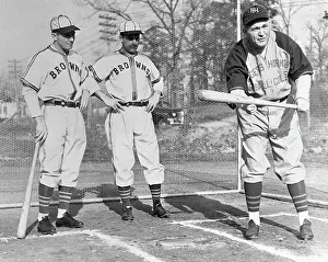 Hot Springs Prints: Rogers Hornsby Giving Advice at His Baseball School
