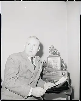 List Prints: Rogers Hornsby Goes Over Team Roster