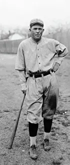 Great Prints: Rogers Hornsby, Full Length, Leaning On Bat