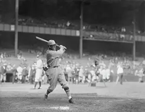 Rogers Hornsby Practicing