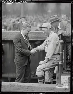 Admiration Prints: Rogers Hornsby Receiving Watch
