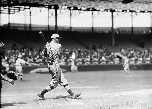 Swinging Prints: Rogers Hornsby Swinging The Bat 1921