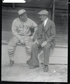 Sarasota Prints: Rogers Hornsby Talking with William Ironson