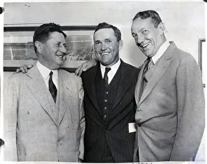 Owner Prints: Rogers Hornsby W/Cubs Owner & President