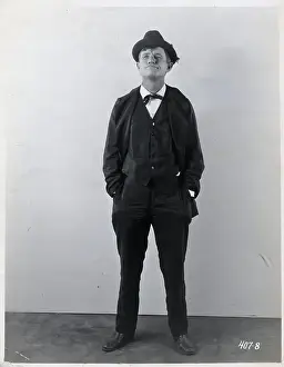 Humorist Prints: Will Rogers Standing W/Hands In Pockets
