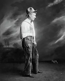 Outfit Prints: Will Rogers In Typical Cowboy Outfit