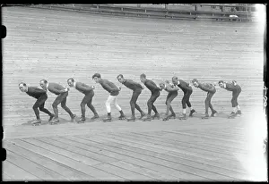 Similarity Prints: Roller Skating Marathon