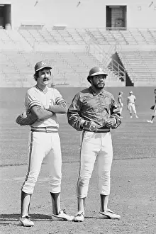 Rollie Fingers and Reggie Jackson
