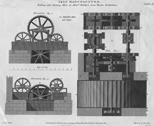 Landscape Industrial Prints: Rolling Mill