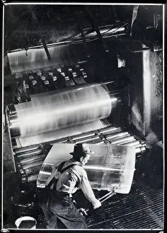 Rolling Prints: Rolling Sheets of Aluminum for Aircraft