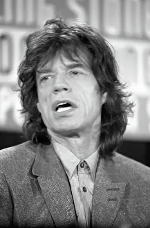 Framed Print : Rolling Stones Announce Voodoo Lounge Tour Framed Print : Rolling Stones Announce Voodoo Lounge Tour