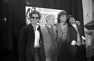Framed Print : Rolling Stones Announce Voodoo Lounge Tour Framed Print : Rolling Stones Announce Voodoo Lounge Tour