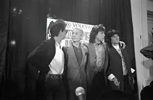 Framed Print : Rolling Stones Announce Voodoo Lounge Tour