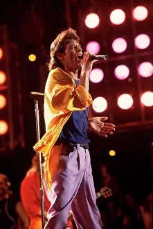 Iconic Concert Prints: Celebrate the Unforgettable Music Event That United the World: The Rolling Stones At Live Aid