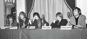 Rolling Stones Press Conference In NY