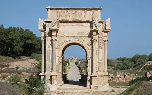Roman Arch at Leptis Magna