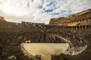 Colosseum, the famous Roman amphitheater Collection: The Roman Coliseum