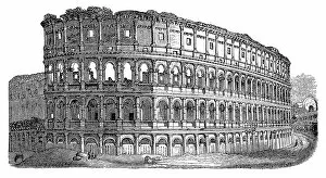 Colosseum, the famous Roman amphitheater Collection: Roman Colosseum
