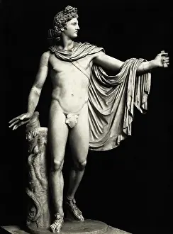 Apollo Prints: Roman Copy of Apollo Belvedere by Leochares