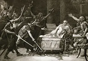 Hostility Prints: Roman Emperor Threatened by Soldiers