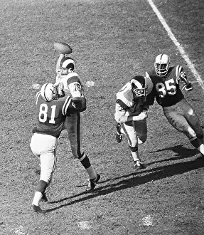 Roman Gabriel Throwing Pass