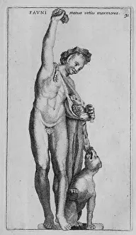 Fairy Tales Prints: The Roman god Faun, Faunus, a forest spirit