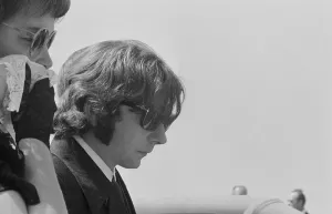Son In Law Prints: Roman Polanski at Wife's Funeral