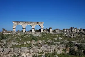 Volubilis Prints: Roman Ruins, Meknes, Morocco