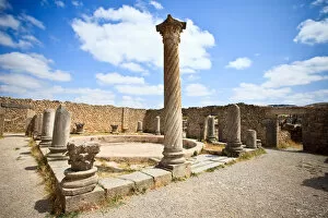 Images Dated 4th June 2009: Roman ruins Volubilis
