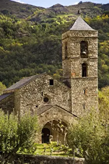 Lerida Province Prints: Romanesque church of Boi Valley