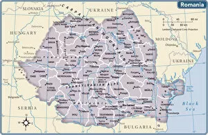 Trending: Romania country map