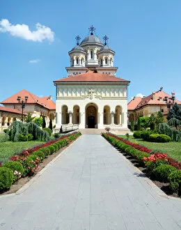 Images Dated 28th June 2017: Romanian Orthodox cathedral, Alba Iulia, Romania