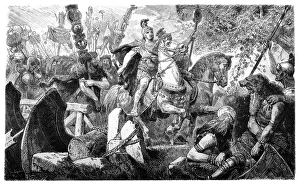 General Gallery: The Romans under the command of General Drusus invade Germany