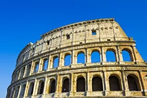Colosseum, the famous Roman amphitheater Collection: Rome, Lazio, Italy