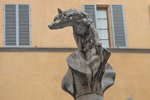Images Dated 15th June 2015: Romulus and Remus statue, Siena, Italy