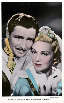 Ronald Colman And Madeleine Carroll In The Prisoner Of Zenda