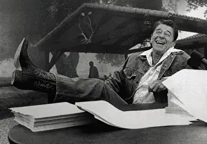 Santa Barbara Prints: Ronald Reagan