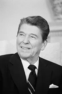 Press Conf Prints: Ronald Reagan