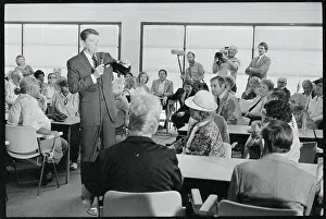 Ronald Reagan Answering Questions