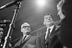 Ronald Reagan with Barry Goldwater