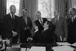 Budgeting Prints: Ronald Reagan, Bob Dole, Strom Thurmond and Robert Byrd
