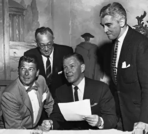 Ronald Reagan with Committee Members