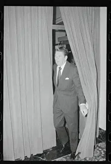 Ronald Reagan Entering Podium Area